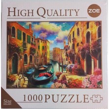 Zoe Puzzle 1000 (Bin) Parça Venedik 50016