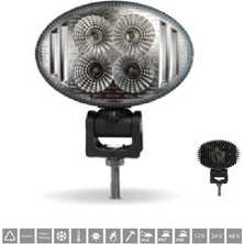 Serko El 150CP Alt/üst Bağlantılı 4 LED Çalışma Lambası 12-24V Uyumlu