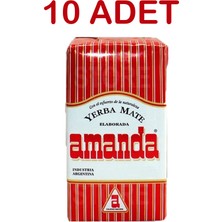 Amanda Yerba Mate 250 gr x 10 Adet "orjınal"