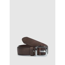 Provoq Kahve  010 Kahve Erkek Deri Kemer