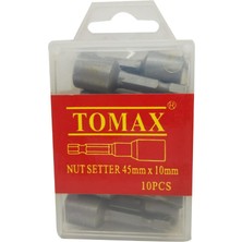 Bay-Tec Tomax Manyetik Somun Adaptörü 45 x 10 mm (10 Adet)