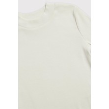 Babokah (Kids Girl) Dik Yaka Çizgili Uzun Kol T-Shirt