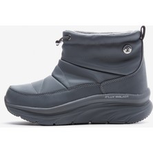 Skechers D'lux Walker - Winter Up Kadın Gri Bot 167268 Gry