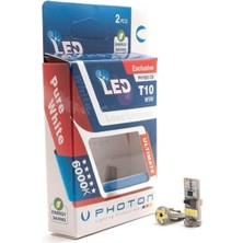 Ahmet Otomotiv PH7023 Exclusive LED T10 W5W 6000K Beyaz Işık