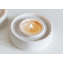 Morlalem 7cm Yuvarlak Mumluk, Tütsülük Silikon Kalıp K-973