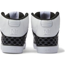 DC Shoes ADYS400043 Pure High Top Wc Black/white Monogram Erkek Sneaker