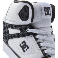 DC Shoes ADYS400043 Pure High Top Wc Black/white Monogram Erkek Sneaker