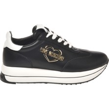Love Moschino Siyah - Beyaz Kadın Sneaker JA15074G1HIA100A