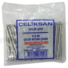 Çeliksan Çelik Çivi Beyaz Oluklu 4*50