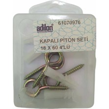 Adilon Kapalı Piton Seti 18 x 60 4'lü