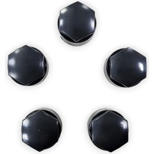 Audi Q5 2017-2020 Bijon Kapağı Koyu Gri 5 Adet 4M0601173