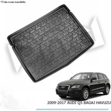 Puando Araca Özel Bagaj Havuzu Audi Q5 2009 - 2017 Bagaj Havuz Paspas / Havuzlu Bagaj Paspas