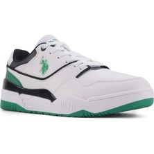 U.S. Polo Assn. Martell 3pr Beyaz Yesıl Erkek Sneaker
