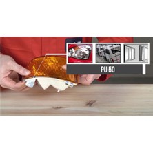 Selsil Poliüretan Mastik Yapıştırıcı PU50 Beyaz 280 Ml. - 1 Adet