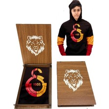 Galatasaray Armalı Renkli Lisanslı Çocuk Sweatshirt (Hediye Ahşap Kutulu)