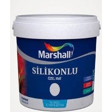 Marshall Silikonlu Özel Mat Beyaz 1 Lt