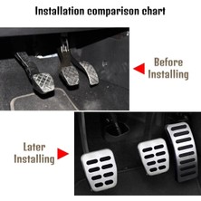 Yıldız Tuning Skoda Fabia Manuel Metal Pedal Seti 1999-2007