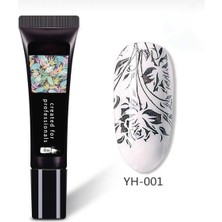 Adanil Siyah Stamp Boyası YH-001 Nail Art Stamper Boyası Siyah