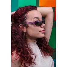 Caldini Pembe Desenli Polarize CS043 C17 Kadın Güneş Gözlüğü