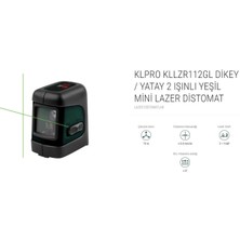 Kale Pro Klpro Dikey / Yatay 2 Işınlı Yeşil Mini Lazer Distomat ( KLLZR112GL)