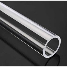 İpeksi Pleksi İpeksi Akrilik Yuvarlak Boru Şeffaf 2 Metre