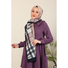 Hijabchi Desenli Medine Ipeği Şal