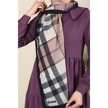 Hijabchi Desenli Medine Ipeği Şal