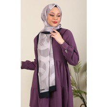 Hijabchi Desenli Medine Ipeği Şal
