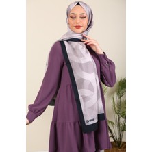 Hijabchi Desenli Medine Ipeği Şal