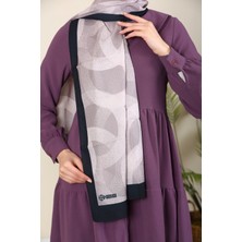 Hijabchi Desenli Medine Ipeği Şal