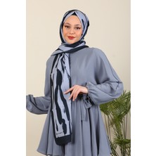 Hijabchi Desenli Medine Ipeği Şal