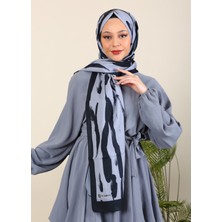 Hijabchi Desenli Medine Ipeği Şal