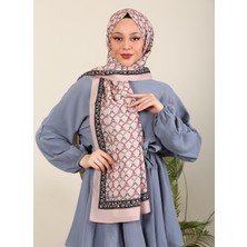 Hijabchi Desenli Medine Ipeği Şal