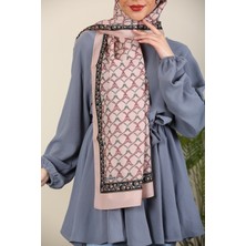 Hijabchi Desenli Medine Ipeği Şal