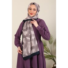 Hijabchi Desenli Medine Ipeği Şal