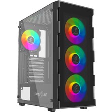 Gameline RTX07 Ryzen 5 4500 32GB Ddr4 500GB SSD RTX3050 8gb Masaüstü Oyuncu Bilgisayar