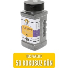 pawdaz Kokusuz - Aktif karbon ve siyah çay özlü kedi kumu kokusu giderici (500 ml. / 300 Gram ± 25 g)