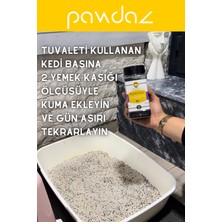 pawdaz Kokusuz - Aktif karbon ve siyah çay özlü kedi kumu kokusu giderici (500 ml. / 300 Gram ± 25 g)