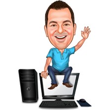 Ateş Anıt Mesleklerkarikatür Biblo BIBLO581