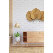 Naturel Home Bohem Japon Yelpazesi 55X70 Cm, Duvar Dekorasyon, Duvar Süsü, Iskandinav, Modern, Bohem, Rattan