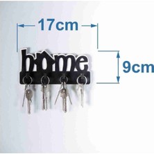 Pey Aksesuar Home Ahşap Duvar Dekoru Anahtar Askısı