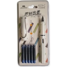 Cmk 619 C Dolma Kalem + 5 Adet Kartuş Set