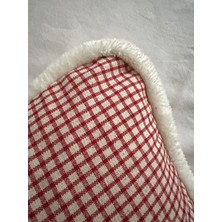 More And Mori Bebek (Welsoft) Biyeli Pamuk Keten Kırlent Içi Dolgulu (Askılı El Yapımı Motif)
