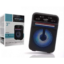 Yskb GTS-1372 Mini Bluetooth Kablosuz Taşınabilir LED Hoparlör
