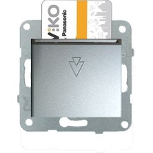 Viko Artline Novella Metalik Beyaz Enerji Saver Mekanik Anahtarlı 230 Volt Çerçevesiz 92605625