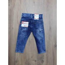 Bayhas Erkek Çocuk Kot Pantolon Jeans Mavi 1-4 Yaş