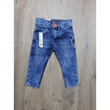 Bayhas Erkek Çocuk Kot Pantolon Jeans Mavi 1-4 Yaş