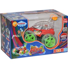 DMN9802M Kumandalı Şarjlı Akrobat Çılgın Araba -D