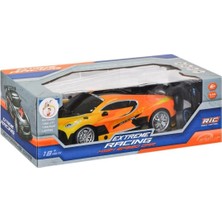 Çocuk Renkli Uzaktan Kumandalı Bugatti 18KM/H 1:14 Işıklı Spor Araba