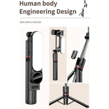 Asfal Işıklı 3 Renkli Uzaktan Kumandalı 110 cm Tripod Özçekim ve Selfie Çubuğu Yatay ve Dikey Kullanım